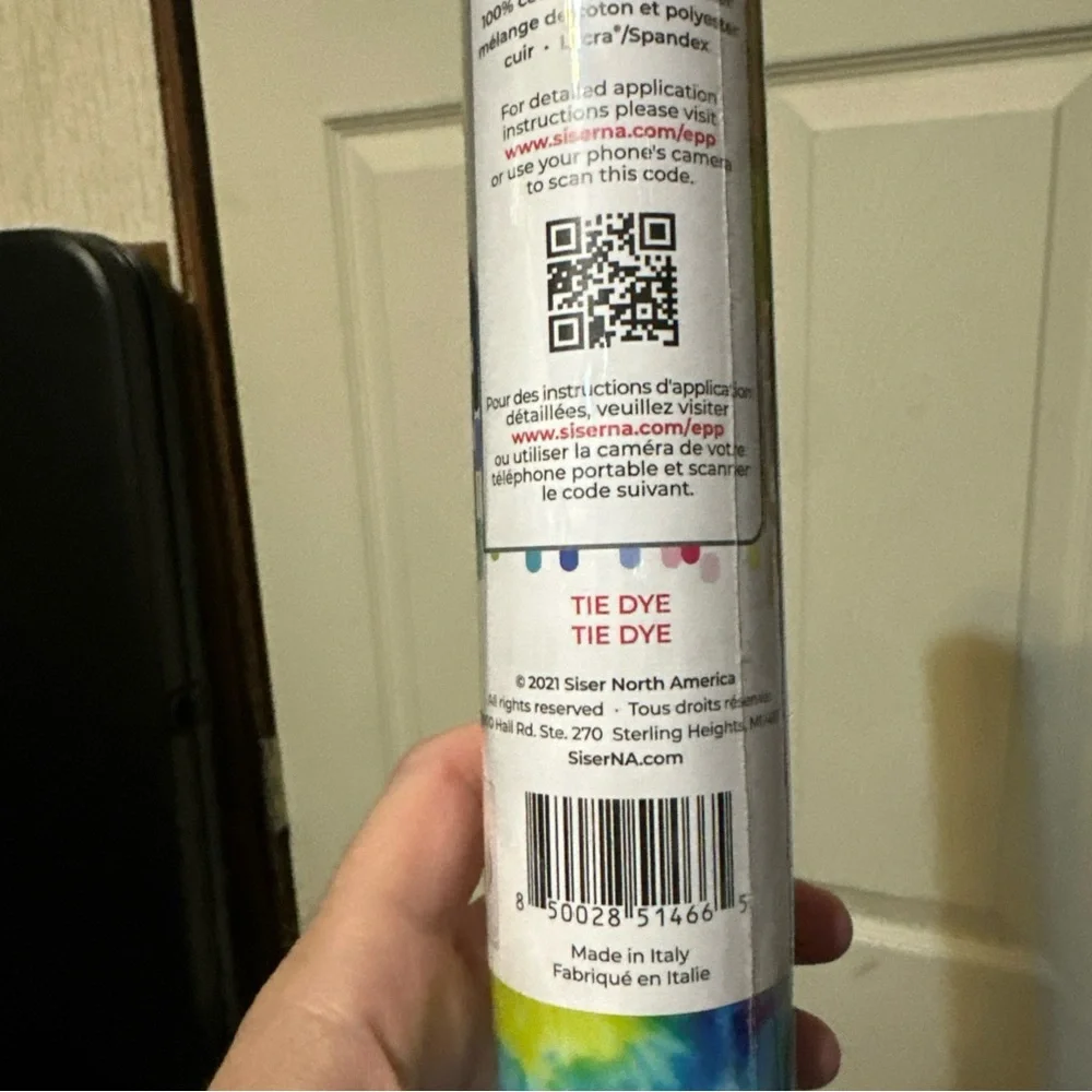 Siser EasyPatterns Plus Tye Dye Burst Heat Transfer Vinyl 36in
